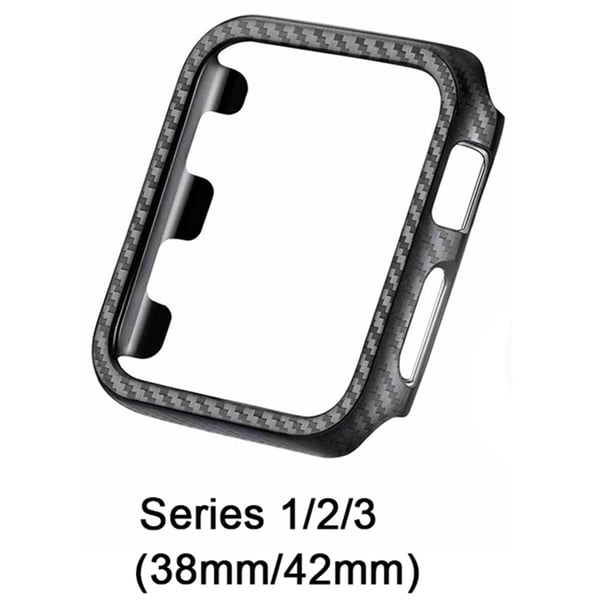 Stilrent Skyddsskal Karbonfiber - iWatch 1/2/3