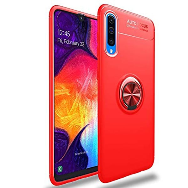 Samsung Galaxy A70 - Praktiskt Skyddsskal med Ringhållare