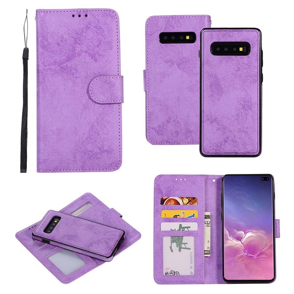 Samsung Galaxy S10 - Praktiskt Dubbelfunktion Plånboksfodral