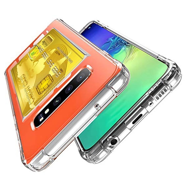 Samsung Galaxy S10 Plus - Skyddsskal med Kortfack