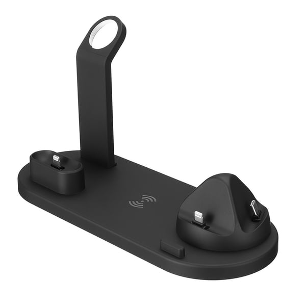 3-1 Laddnings Station Type-C, Mikro USB, Lightning