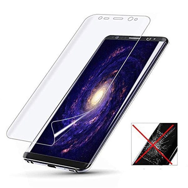 Samsung S9 3-PACK Skärmskydd Nano-Soft Screen-Fit HD-Clear