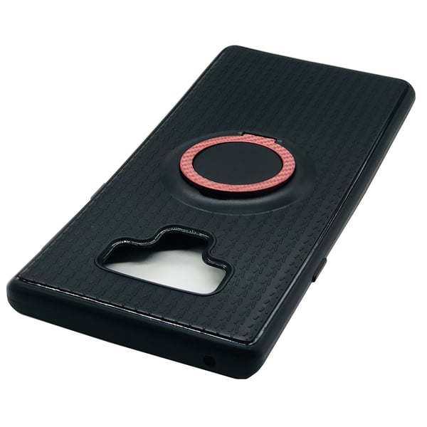 Skyddsskal med Ringhållare i Carbondesign -Samsung Galaxy Note 9