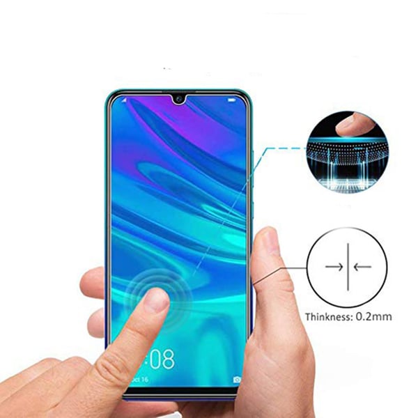 3-PACK Huawei P Smart 2019 Standard Skärmskydd HD 0,3mm