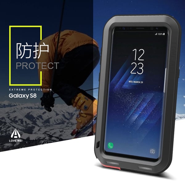 iPhone XS Max - Heavy Duty Skyddande Skal i Aluminum (EXXO)