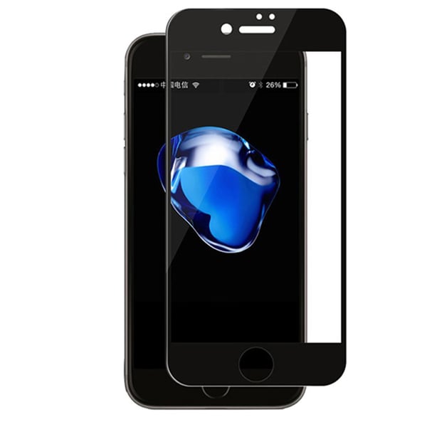 iPhone 8 Skärmskydd 2.5D Ram 9H 0,3mm HD-Clear