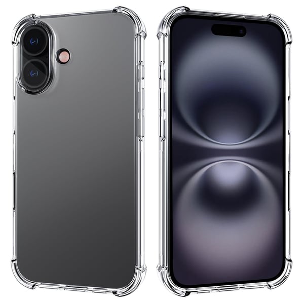 iPhone 16 - Stilrent Skyddande Gradient Silikonskal