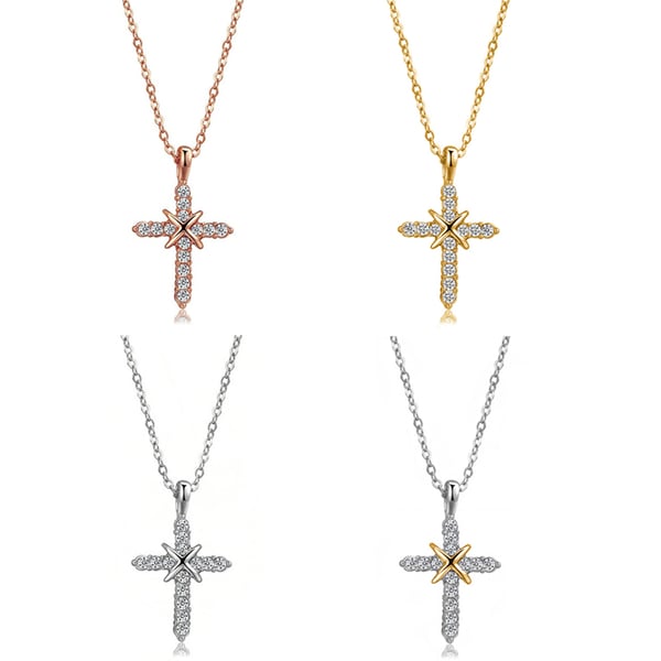 Stilsäkert Exklusivt Kors Halsband