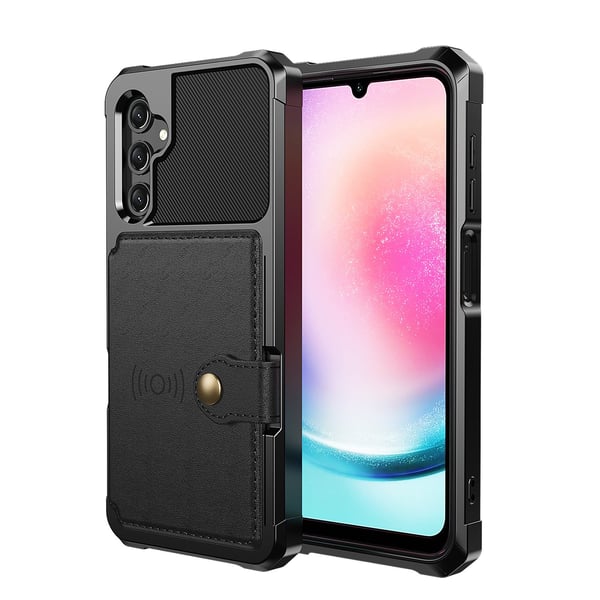 Samsung Galaxy A14 5G - Exklusivt Skyddande Skal med Kortfack