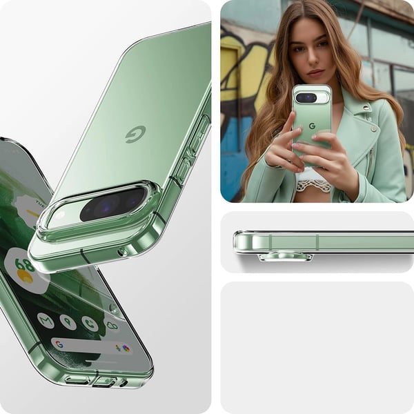 Google Pixel 8 - Stilrent Ultra Tunt Silikonskal