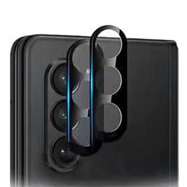Samsung Galaxy Z Fold 7 Linsskydd Transparent Svart Ram