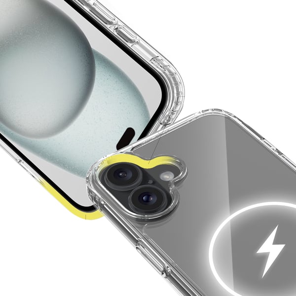 Magnetisk Trådlös Laddning - Stöttåligt Skal för iPhone 16!