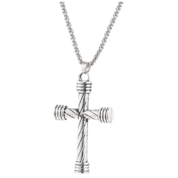 Exklusivt Simpelt Klassiskt Kors Halsband