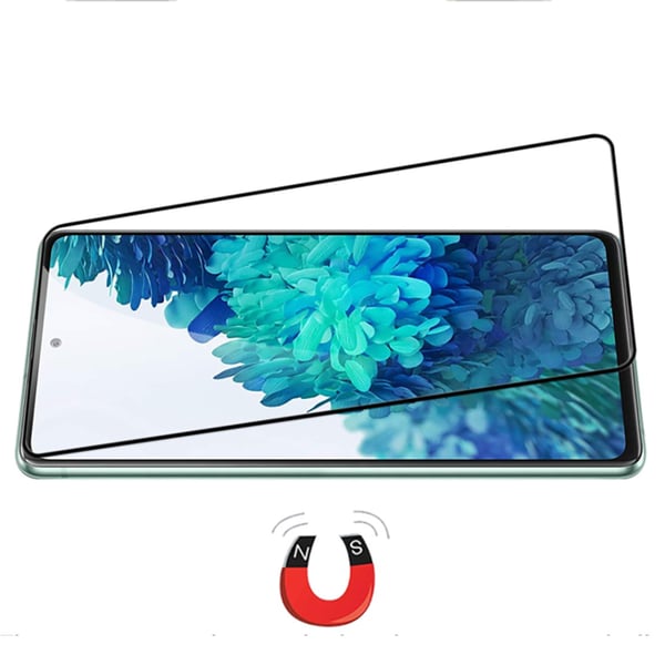 Heltäckande Härdat Glas 2.5D Skärmskydd Note 10 Pro