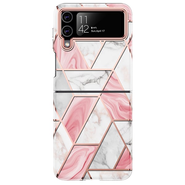 Samsung Galaxy Z Flip 4 - Skyddsskal i Marmordesign
