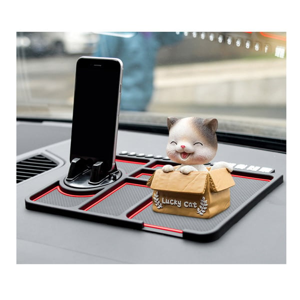 Halkfri Mobilhållare 4 in 1 Instrumentbräda Bilhållare