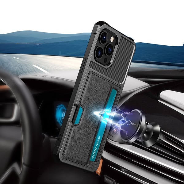 iPhone 15 Pro Wallet Case - Tunt & Smidigt