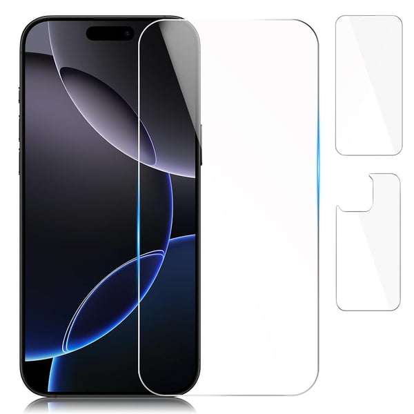 iPhone 16 Pro 1set Hydrogel Fram&Baksida Skärmskydd HD 0,2mm