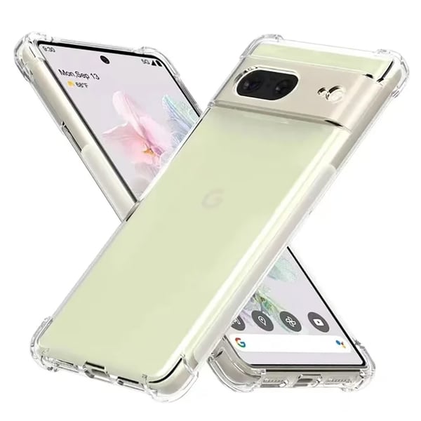 Google Pixel 8 - Flexibelt Skyddsskal i Silikon för Bättre Grepp