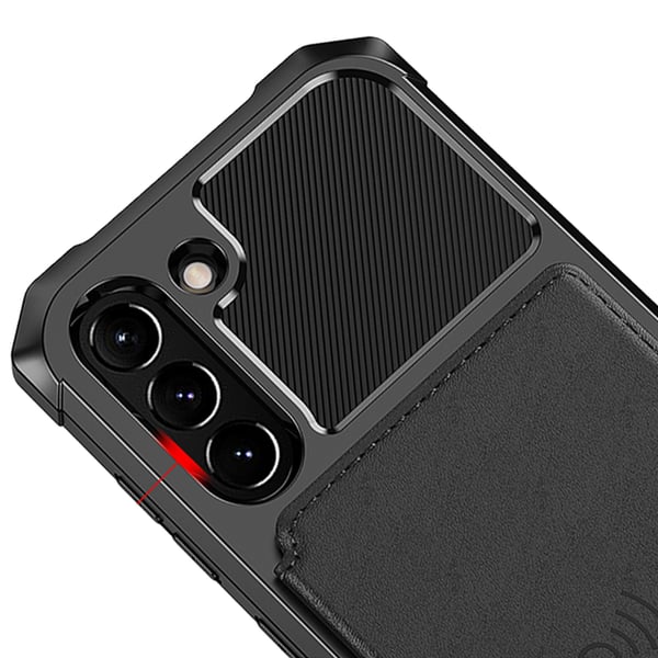 Samsung Galaxy S21 FE - Elegant Skal med Korthållare