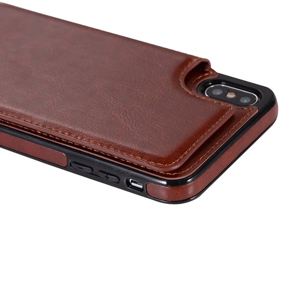 Praktiskt Skal med Kortfack iPhone XS Max (NKOBEE)