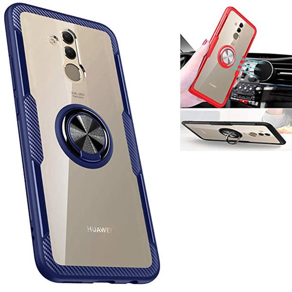 Stilrent Skal med Ringhållare (NANO) - Huawei Mate 20 Lite