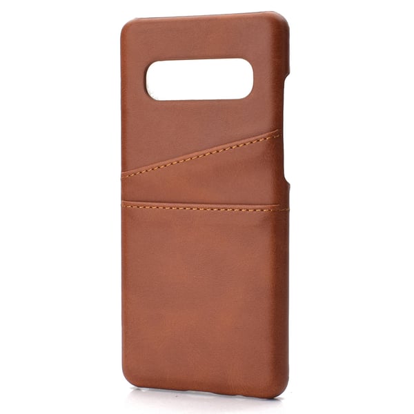 Vintage Skal med Kortfack - Samsung Galaxy S10+