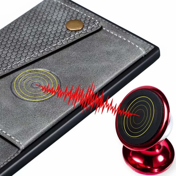 Huawei P40 - Stilrent Retro Skal med Korthållare