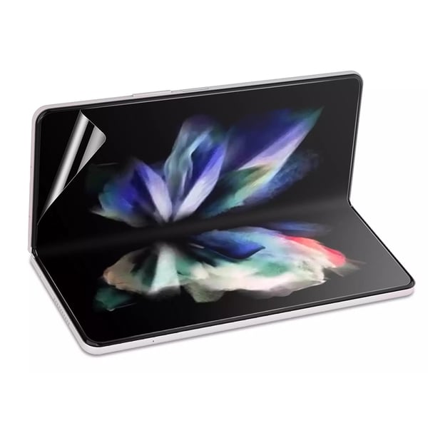 4-in-1 Galaxy Z Fold 3 Skärmskydd 2.5D Kameralinsskydd