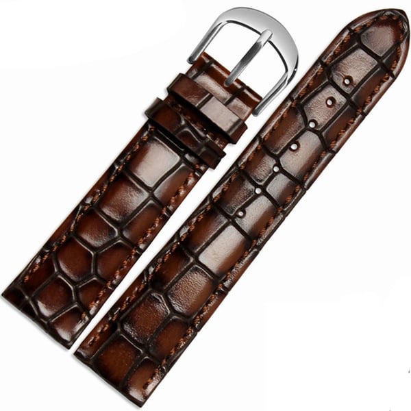 Exklusiv Stilrent Topp Kvalitet Klockarmband ÄKTA LÄDER