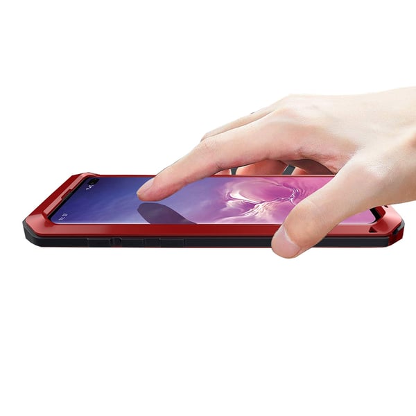 Samsung Galaxy S10 Plus - Kraftigt Skyddsfodral i Aluminium