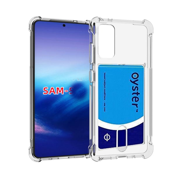 Samsung Galaxy S20 Plus - Stötdämpande Skal med Korthållare