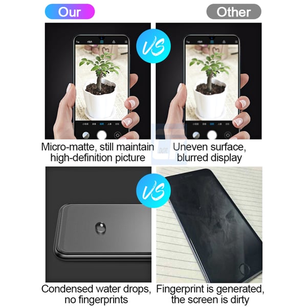 A51 2-PACK Skärmskydd 2.5D Anti-Fingerprints 9H 0,3mm