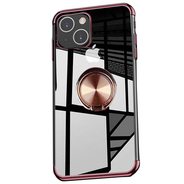 iPhone 13 Mini - Elegant Smidigt Skal med Ringhållare