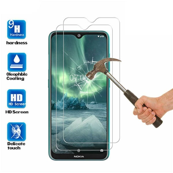 Nokia 6.2 10-PACK Standard Skärmskydd 9H 0,3mm