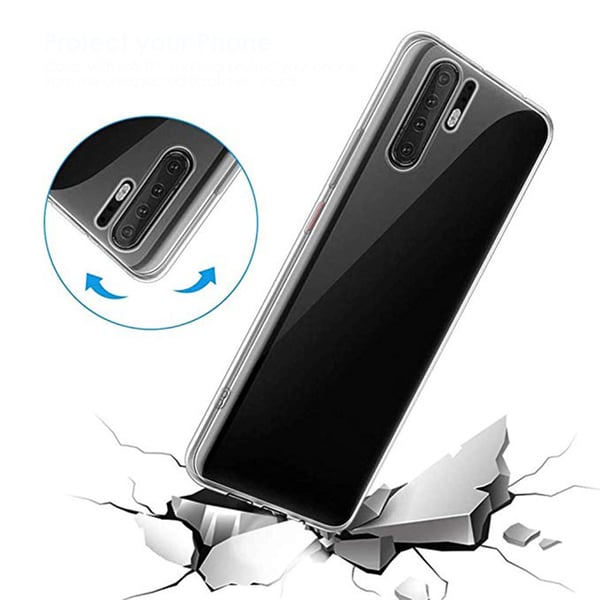 Huawei P30 Pro - Skyddande Heltäckande Silikonskal NORTH