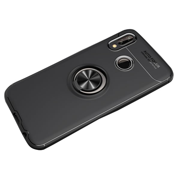 Praktiskt Skal med Ringhållare - Huawei P20 Lite