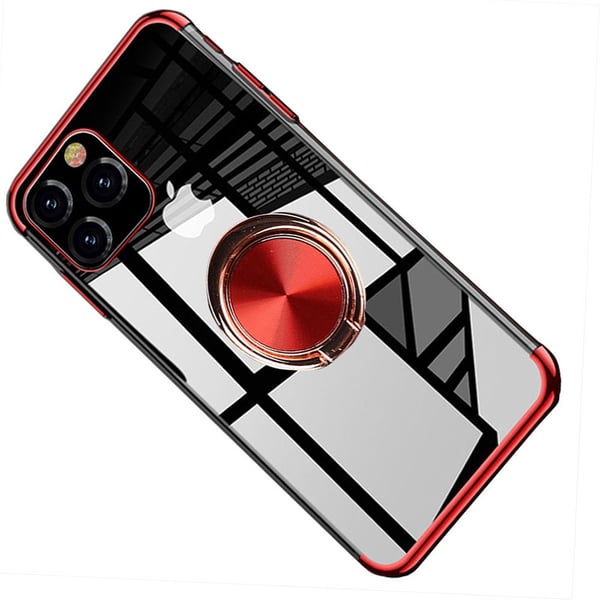 iPhone 11 Pro Max - Stilrent Skyddsskal med Ringhållare