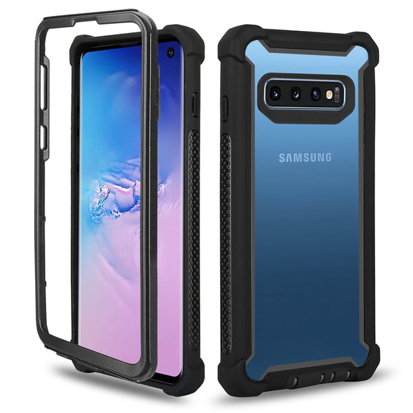 Samsung Galaxy S10 Plus - Skyddande Exklusivt Army Fodral