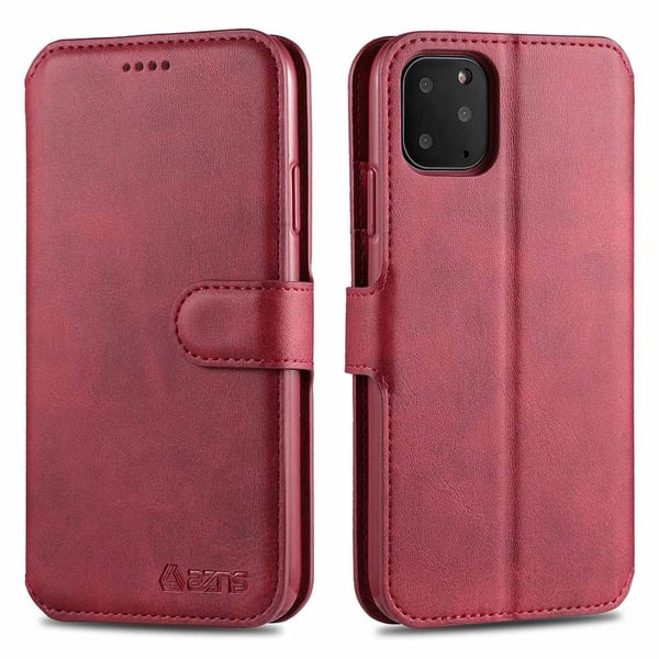 iPhone 11 Pro - Skyddande Azns Plånboksfodral