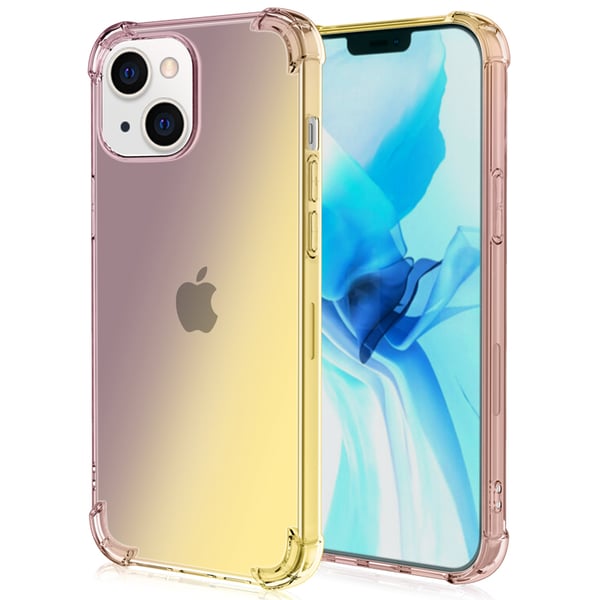 iPhone 14 - Stilrent Skyddande Gradient Silikonskal