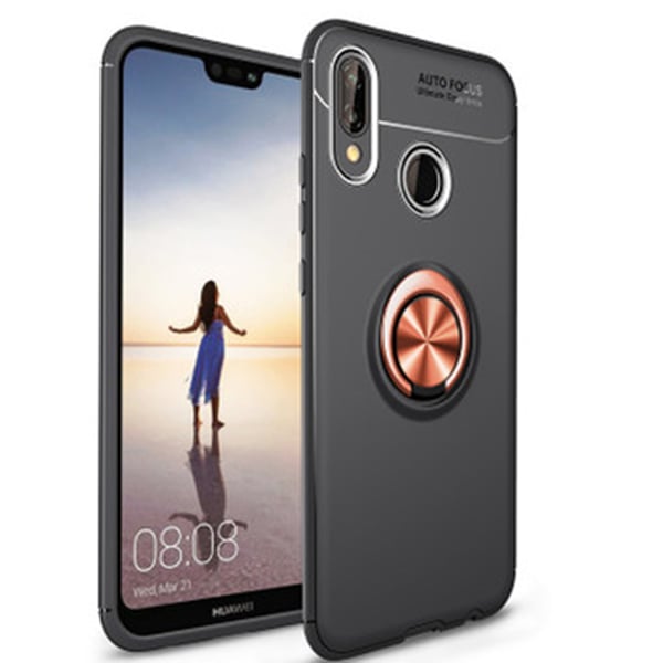 Auto Focus Skyddande Skal Ringhållare - Huawei P20 Lite
