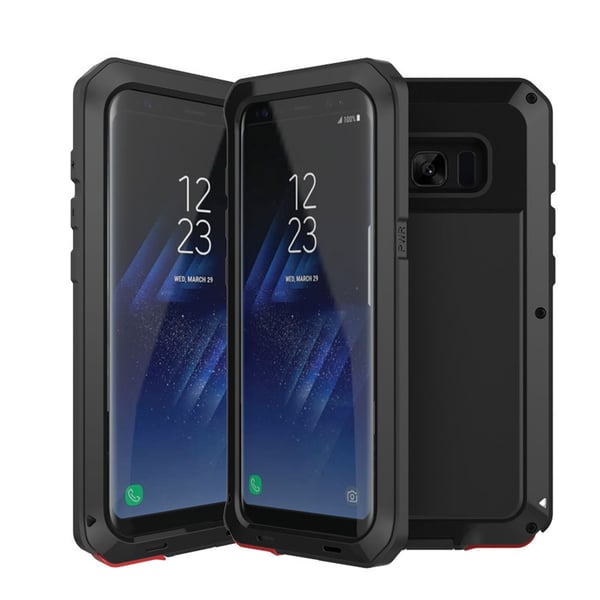 Army HEAVY DUTY (Stryktålig) Aluminum för Samsung Galaxy S8Plus