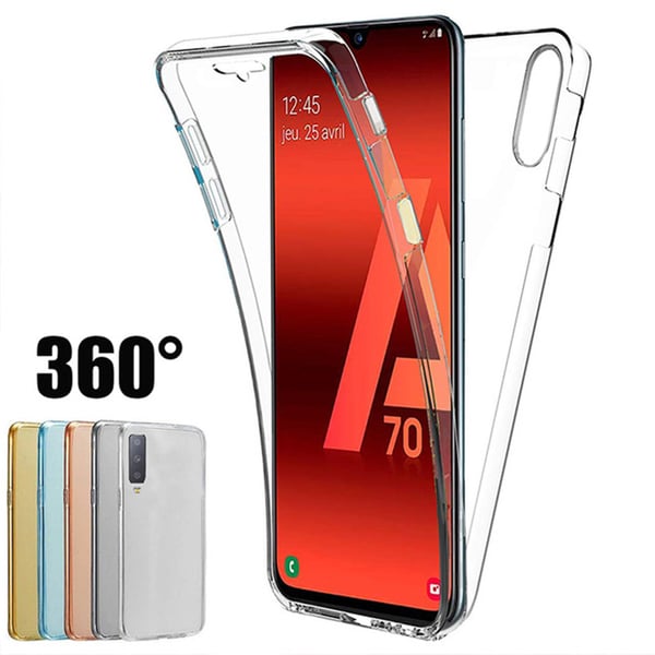 Samsung A70 | 360° TPU Silikonfodral | Heltäckande Skydd