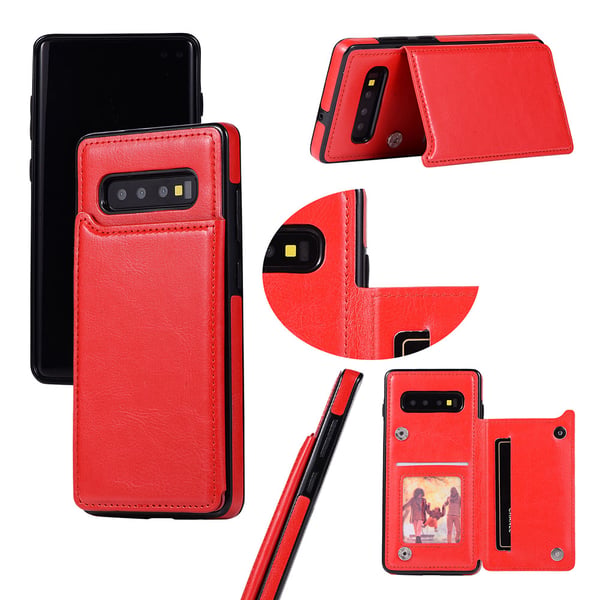 Stilsäkert Skal med Kortfack - Samsung Galaxy S10