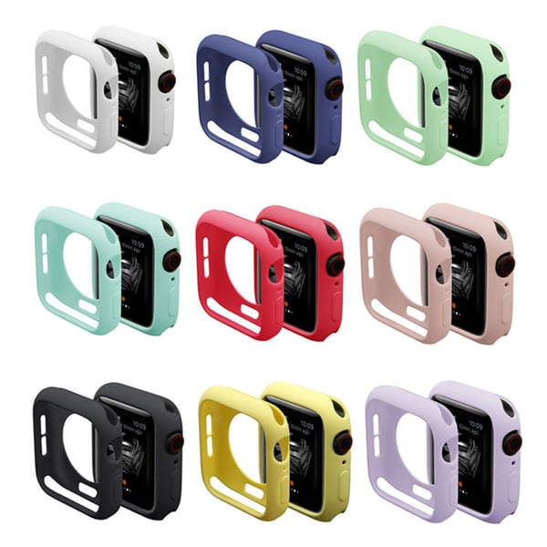 Skyddande Stilsäkert Silikonskal - iWatch Series 1/2/3