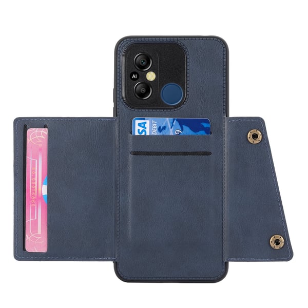 Lyxigt PC Läder Retro Flip Plånboksfodral För Xiaomi Redmi 12C
