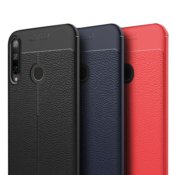 Huawei P40 Lite E - Kraftfullt Litchi Design Skal