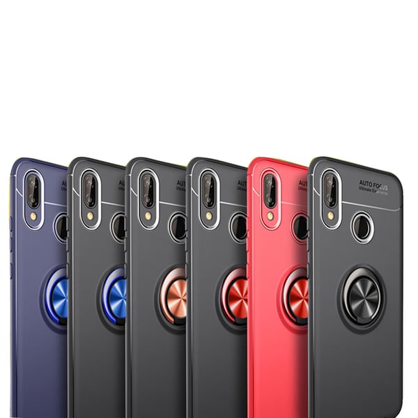 Huawei P20 Lite - AUTO FOCUS - Skal med Ringhållare