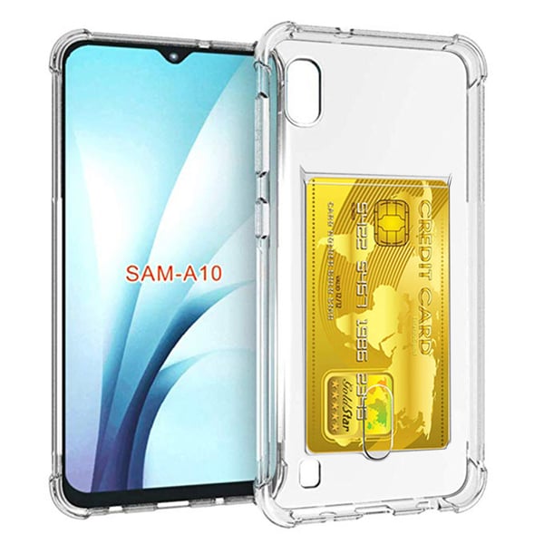 Stötdämpande Skal med Kortfack - Samsung Galaxy A10
